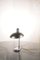 Crooked Metal Ministerial Table Lamp, 1940s, Image 4