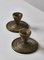 Art Deco Patinated Bronze Candlesticks, Denmark, 1930s, Set of 2, Image 8