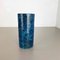 Vase Poisson en Céramique Rimini Blue attribué à Aldo Londi pour Bitossi, Italie, 1960s 5