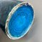 Vaso a forma di pesce in ceramica blu Rimini attribuito ad Aldo Londi per Bitossi, Italia, anni '60, Immagine 17