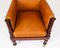 19th Century Regency Leather Library Armchair, Image 4