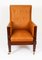 19th Century Regency Leather Library Armchair 2