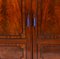 19th Century Regency Flame Mahogany Two Door Wardrobe 3