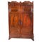 19th Century Regency Flame Mahogany Two Door Wardrobe 1