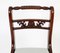 Set of Vintage English Regency Revival Rope Back Dining Chairs 20th Century, 1960s 3