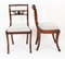 Set of Vintage English Regency Revival Rope Back Dining Chairs 20th Century, 1960s 1