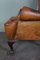 Poltrona Wingback vintage in pelle, Immagine 11