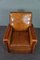 Art Deco Leather Armchair 5