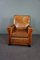 Art Deco Leather Armchair, Image 1