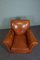 Vintage Brown Leather Armchair 5