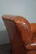 Fauteuil Vintage en Cuir Marron 6