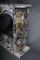 20th Century French Marble Fireplace with Gilded Bronze, Image 18