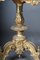 Antique Gilded Side Table with Marble Top, 1860s, Image 4