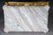 Antique Gilded Console Table with Marble, Paris. 1860s, Image 19