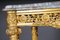 Antique Gilded Console Table with Marble, Paris. 1860s 5