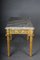 Antique Gilded Console Table with Marble, Paris. 1860s 16