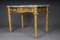 Antique Gilded Console Table with Marble, Paris. 1860s, Image 14