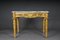 Antique Gilded Console Table with Marble, Paris. 1860s, Image 3
