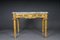 Antique Gilded Console Table with Marble, Paris. 1860s, Image 2