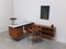 Modernist Writing Desk by Jos De Mey for Van Den Berghe-Paauvers, 1960s 4