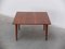 Danish Square Coffee Table in Teak by Mikael Laursen for A/S Mikael Laursen, 1960s 3