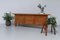 Low Danish Modern Brutalist Sideboard in Oak, 1950s 18