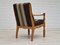 Danish Oak and Wool Armchair, 1970s, Image 15