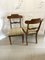 Antique Decorated Faux Birds Eye Maple Dining Chairs, 1920, Set of 8 3