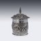 Burmesische Betel Box aus Silber, Rangoon, 1900er 4