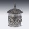 Burmese Silver Betel Box, Rangoon, 1900s 2