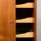 Dänischer Vintage Teak Schrank mit Schiebetüren von Kai Kristiansen, 1960er 13