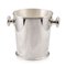 German Silver Plated Wine Cooler with Hammered Effect, 1950s 1