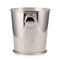 German Silver Plated Wine Cooler with Hammered Effect, 1950s, Image 3