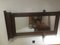 Wooden Eclectic Mirror in Walnut Veneer, 1920s 10