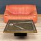 Agate and Brass Clad Coffee Table by Willy Daro, Belgium, 1970s, Image 3