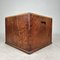 Taisho Period Wooden Square Hibachi, Japan, 1920s 1