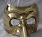 Maschera di Carnevale di Venezia in bronzo dorato, anni '60, Immagine 29