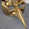 Maschera di Carnevale di Venezia in bronzo dorato, anni '60, Immagine 20