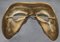 Maschera di Carnevale di Venezia in bronzo dorato, anni '60, Immagine 12