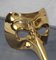 Gold Bronze Venice Carnival Mask, 1960s 21