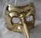 Maschera di Carnevale di Venezia in bronzo dorato, anni '60, Immagine 30