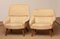 Wool and Oak Lounge Chairs attributed to Leif Hansen for Kronen, Denmark, 1960s, Set of 2, Image 14