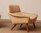 Wool and Oak Lounge Chairs attributed to Leif Hansen for Kronen, Denmark, 1960s, Set of 2, Image 13