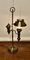 Lámpara de mesa de latón, años 60, Imagen 7