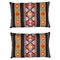 Large Early 20th Century Flatweave Cushions, Sweden, 1890s, Set of 2 1