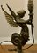 Lampada da tavolo Impero a sirena in bronzo, fine XIX secolo, Immagine 8