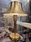 Lampada da tavolo in ottone di J Perzel, XX secolo, Immagine 2