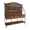 Vintage Spanish Wrought Iron and Wood Cupboard, Image 1