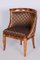 Biedermeier Walnut Armchair, Vienna, Austria, 1820s 1