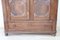 19th Century Poplar Wood Wardrobe 4